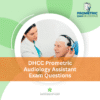 DHCC Prometric Audiology Assistant Exam Questions